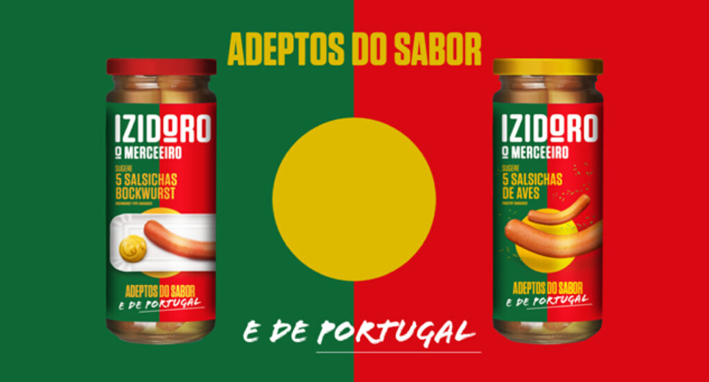 Izidoro comemora o desporto português com edição especial limitada de salsichas em frasco