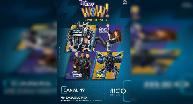 Disney Channel faz WOW! em exclusivo no MEO