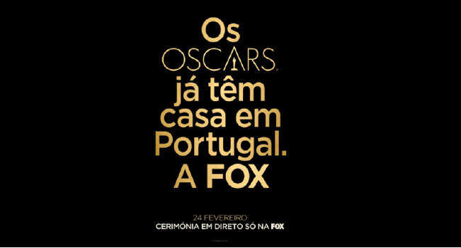 Fox transmite Óscares em exclusivo